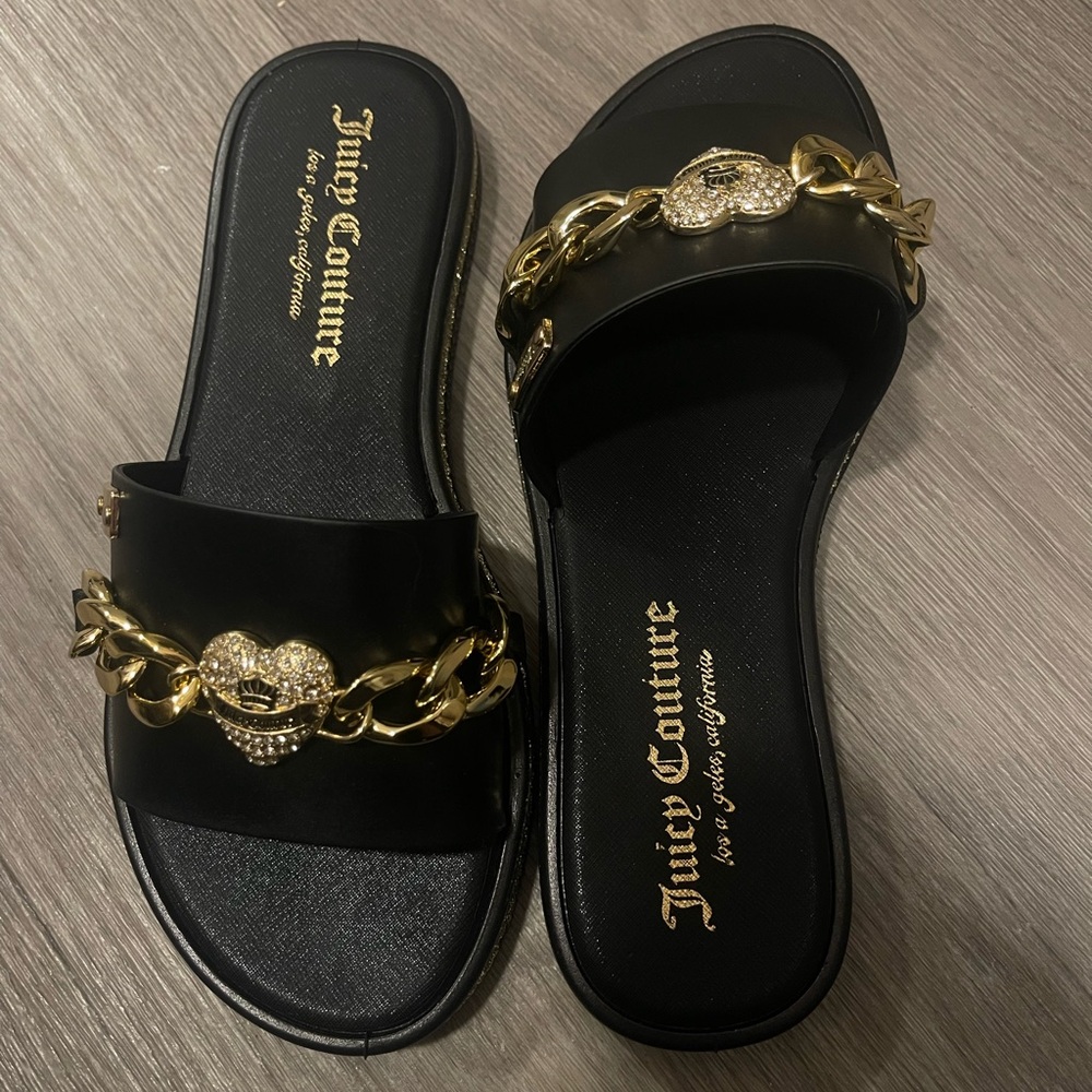 Juicy Couture Sandals/Slides.